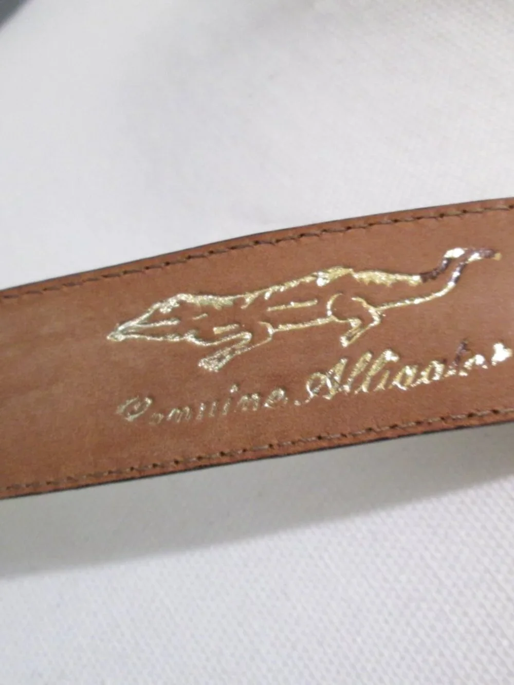 Mauri Handmade Genuine Alligator Belt – Made in Italy | Adjustable 41